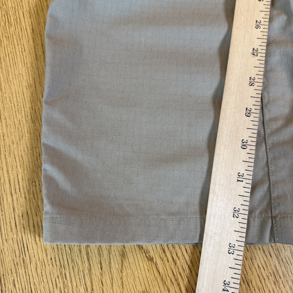5.11 Tactical Cargo Ripstop Pants Men Tag 40x34 Real 41x33 Beige Work 7512 - Picture 13 of 13